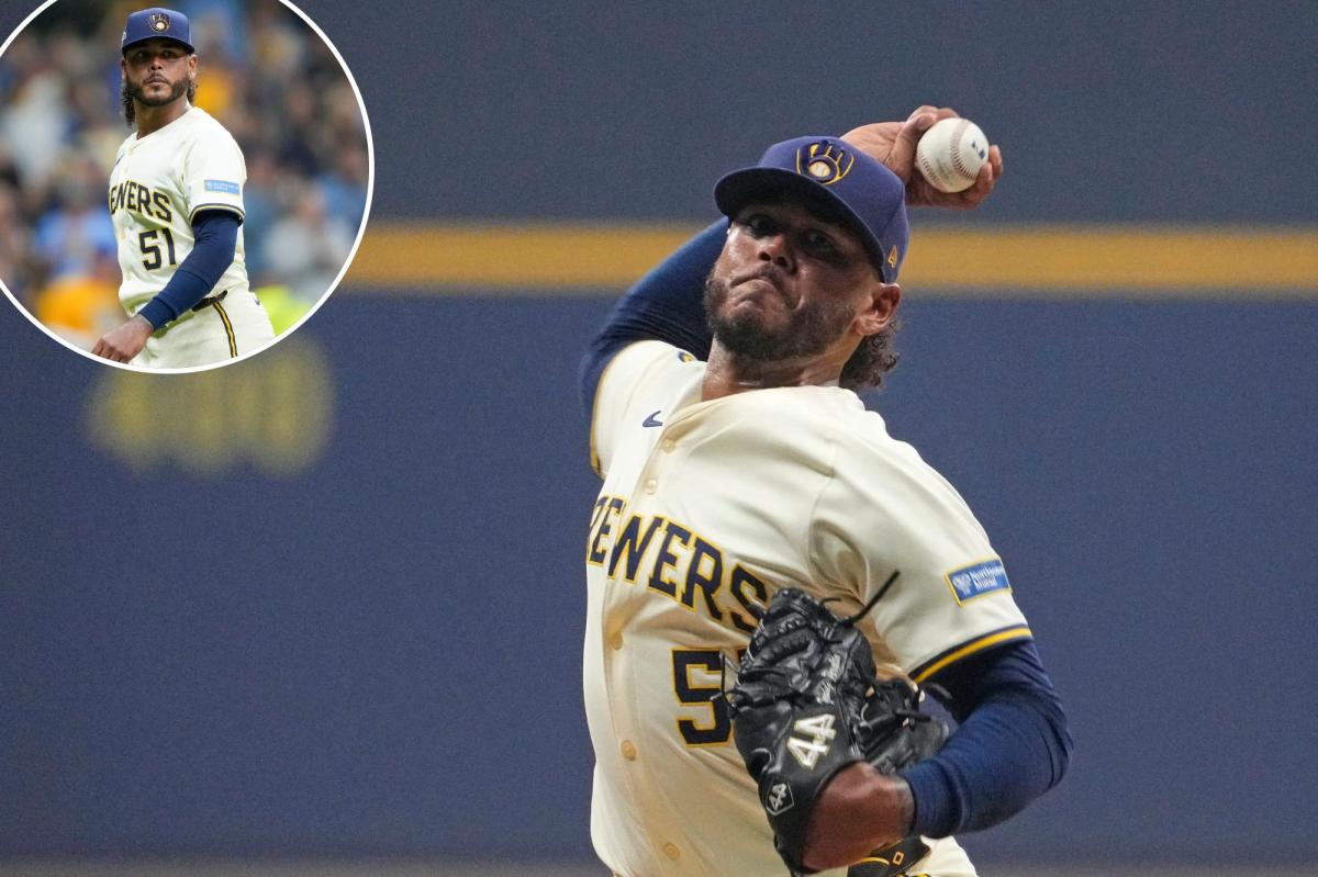 Brewers will listen on trade offers for ace Freddy Peralta after NLCS...