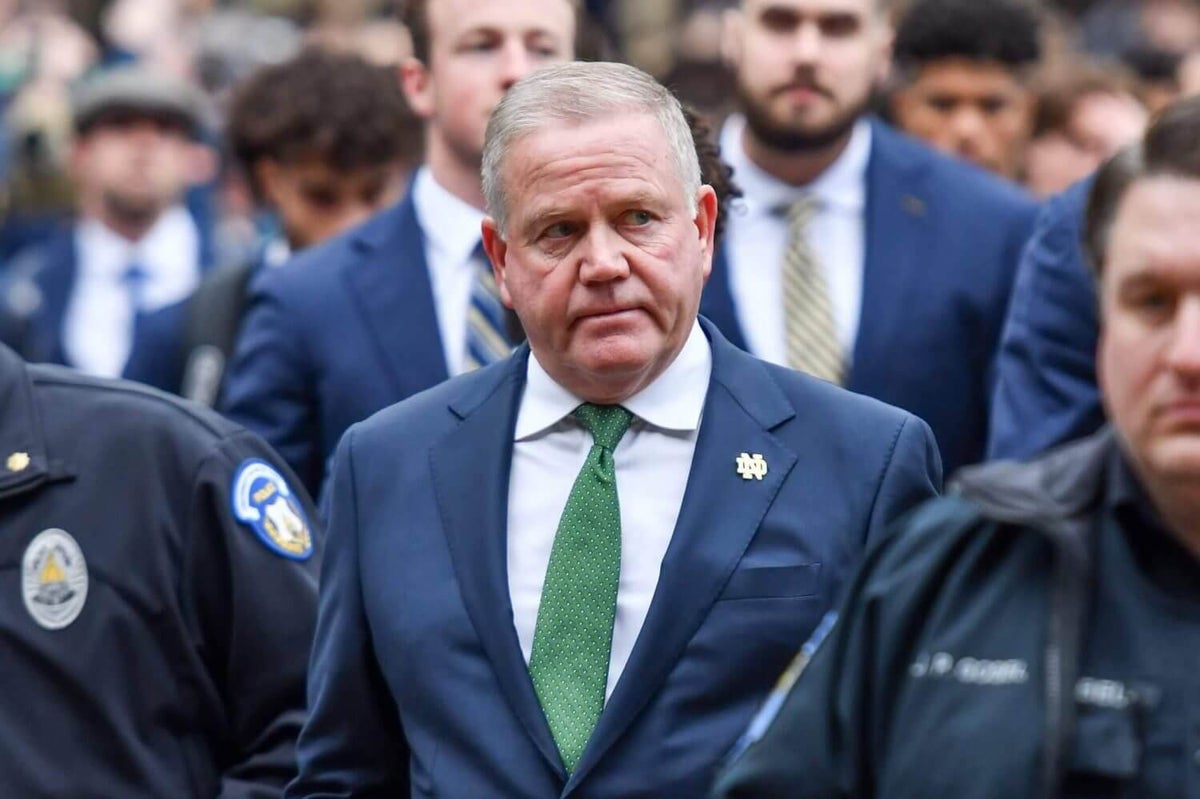 After Brian Kelly's LSU firing, Notre Dame doesn't need to claim victory, but it can exhale