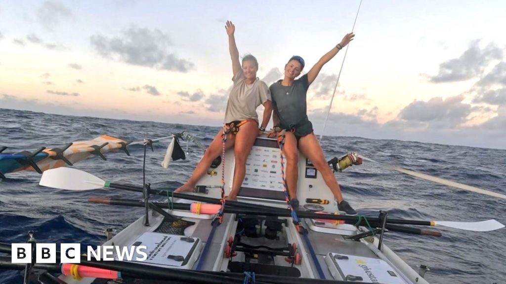 Watch: How two British women rowed from Peru to Australia