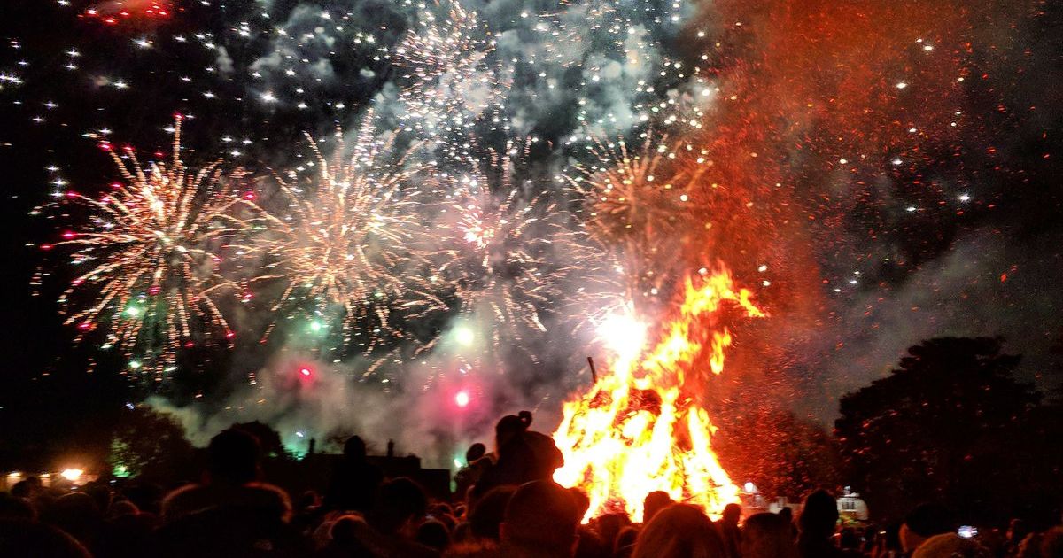 Brockham Bonfire road closures and timings ahead of huge fireworks display