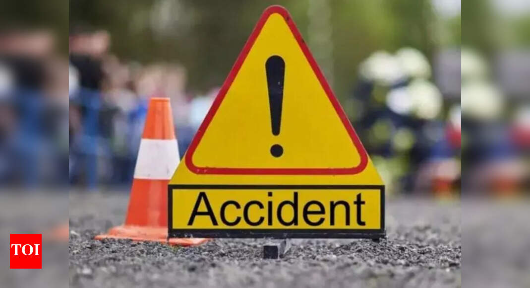 Driver loses control, bus overturns; 10 injured | Chandigarh News - The Times of India