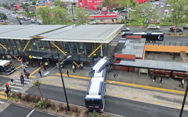 Transport officials investigate why bus crashed into New Lynn station