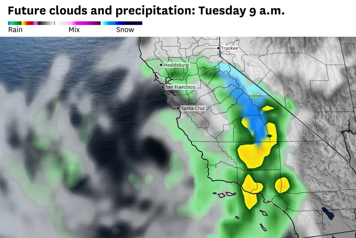 California's first big storm of the season is just getting started - here's what's next