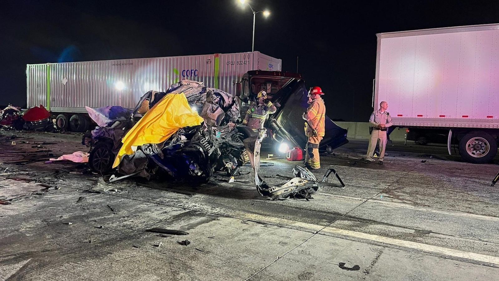 Deadly semitrailer crash in California renews federal criticism of immigrant truck drivers