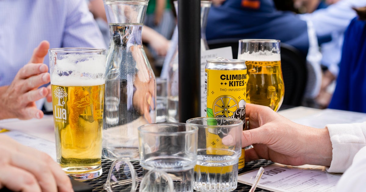 Cannabis drinks are having a moment even as Americans consume less alcohol