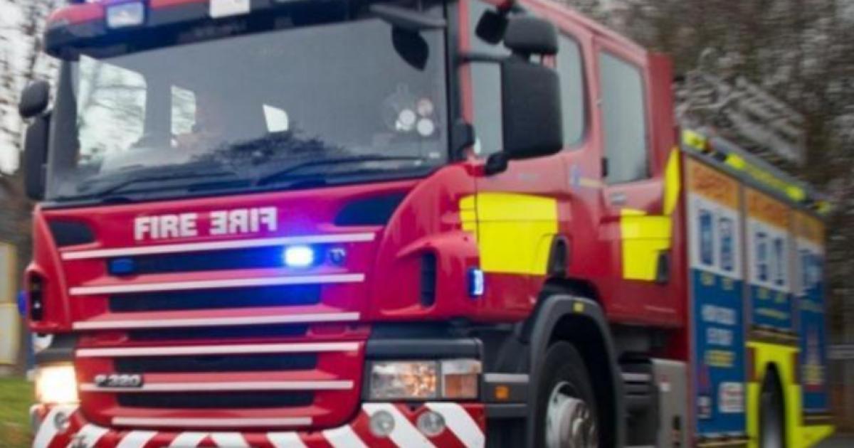 Man hospitalised and car 'destroyed' in separate vehicle fires