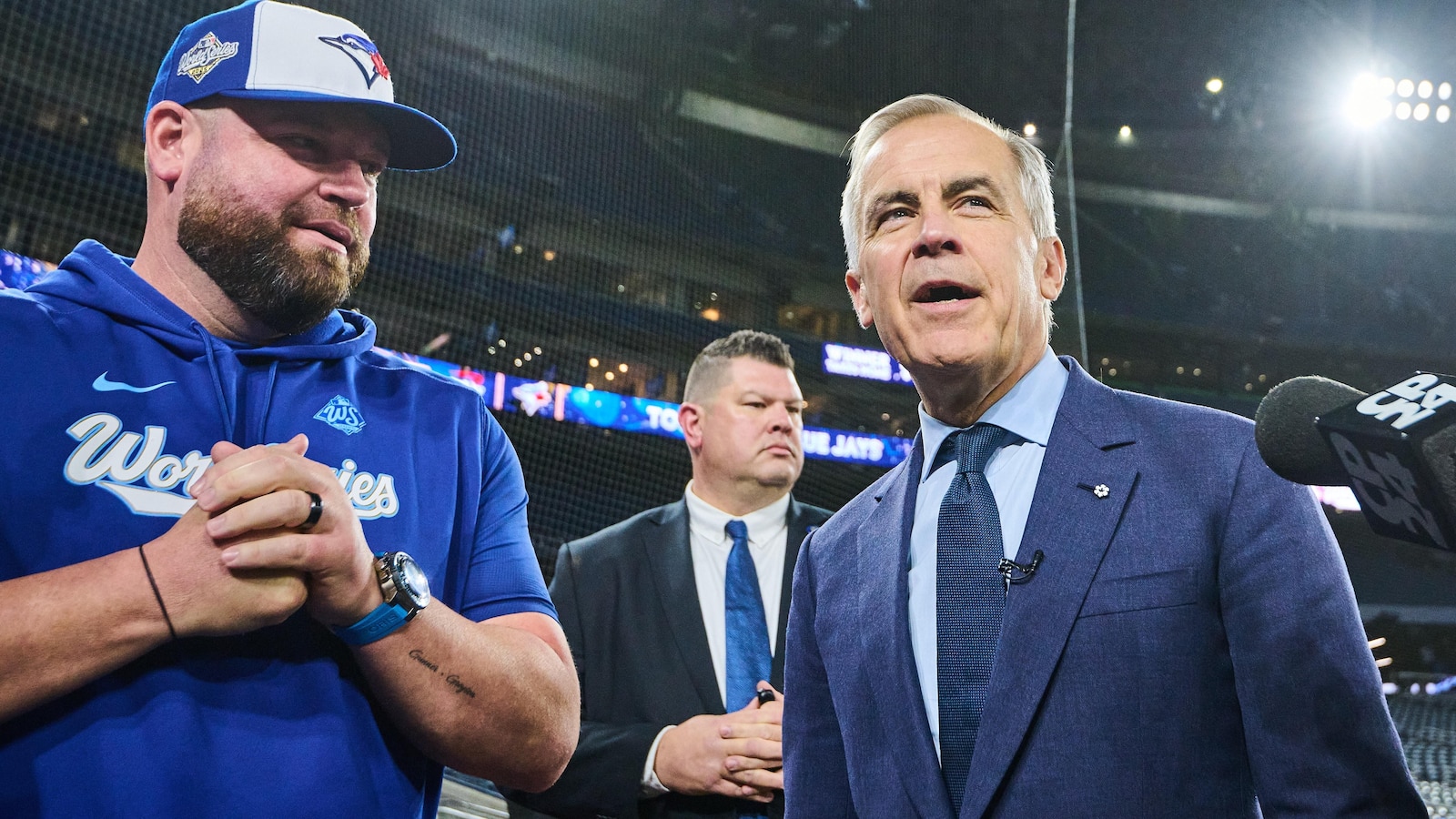 Carney challenges Trump to make a bet on the World Series as Canada's team plays the Dodgers