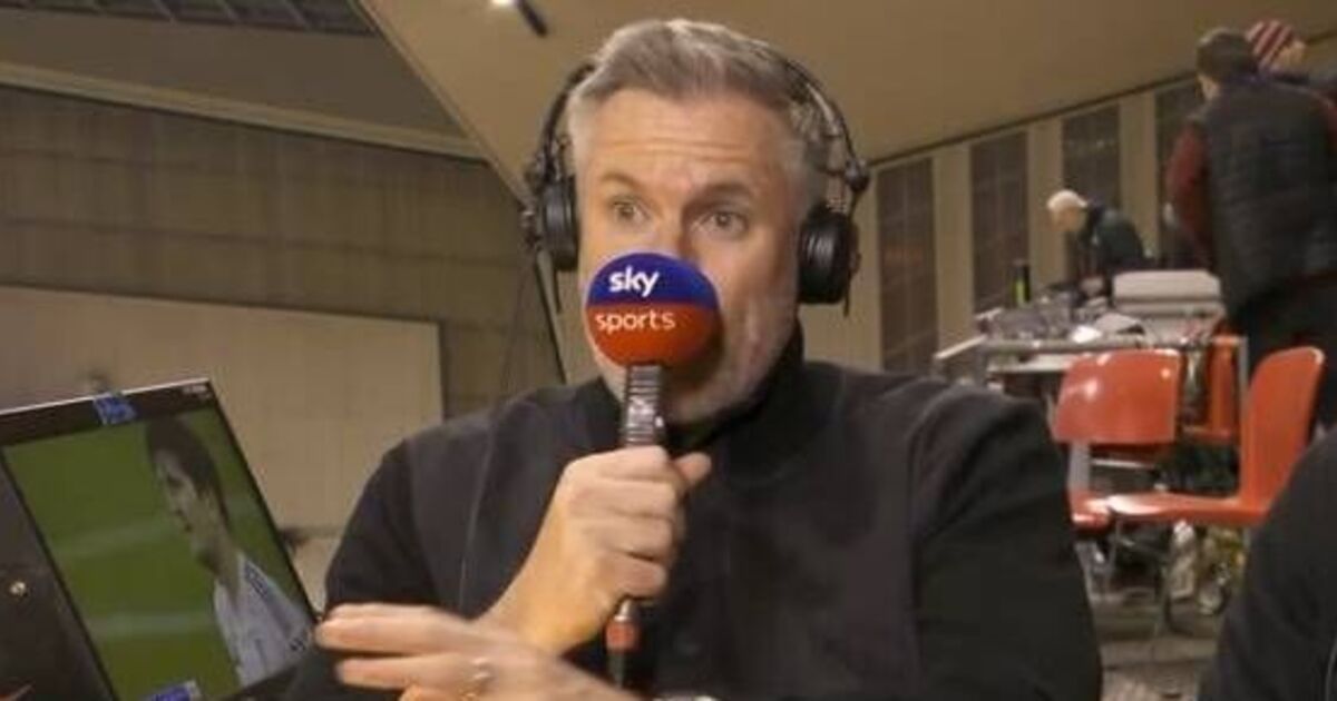 Jamie Carragher points finger at Mohamed Salah after Liverpool lose to Man Utd