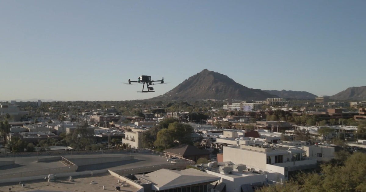 Police in Colorado town of Castle Rock launch drones as first responder program, to "be the eyes for the officers"
