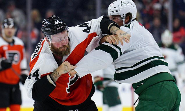 Noah Cates' overtime goal lifts Flyers to 2-1 win over Wild