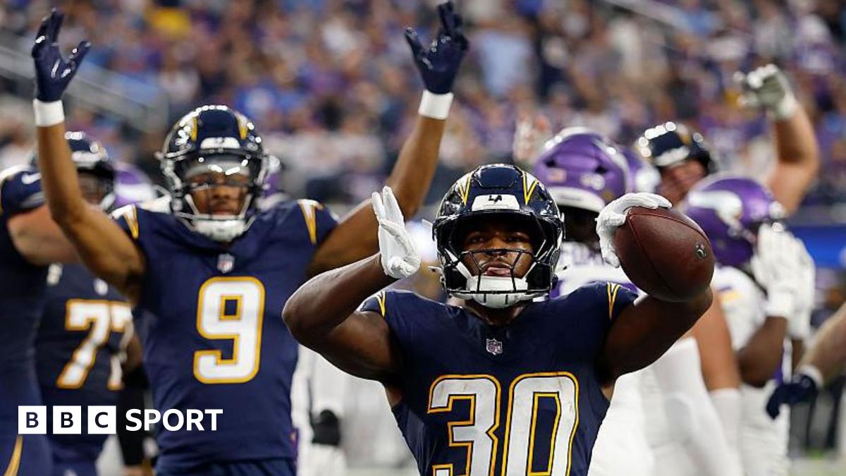 NFL: Los Angeles Chargers beat Minnesota Vikings 37-10 on Thursday Night Football