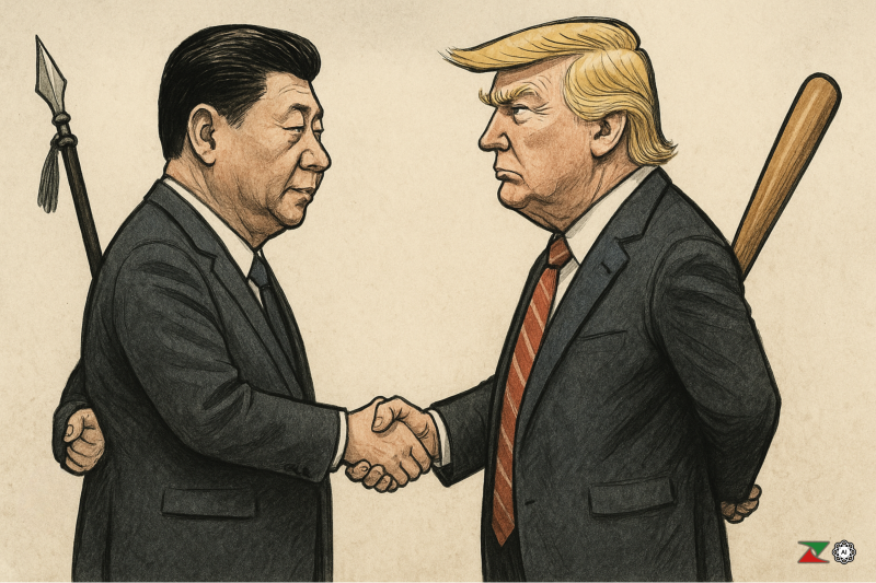 Situation tightening up again between China and the US