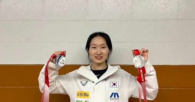 Choi Min-jeong Secures Two Silvers at World Tour