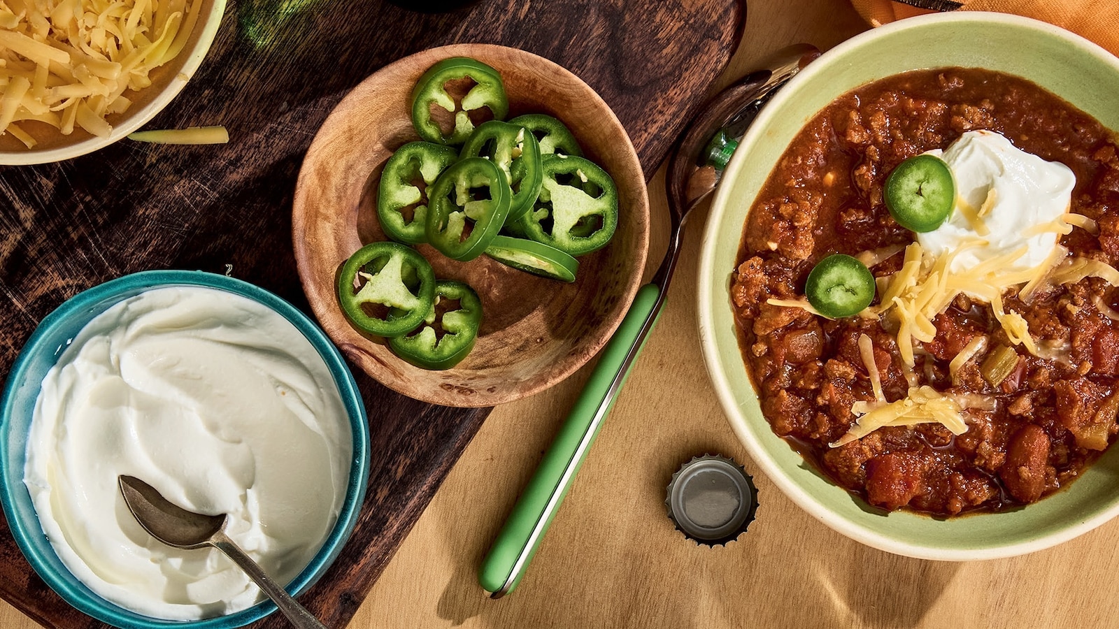 Classic chili and honey butter cornbread recipes from 'Everything's Good'