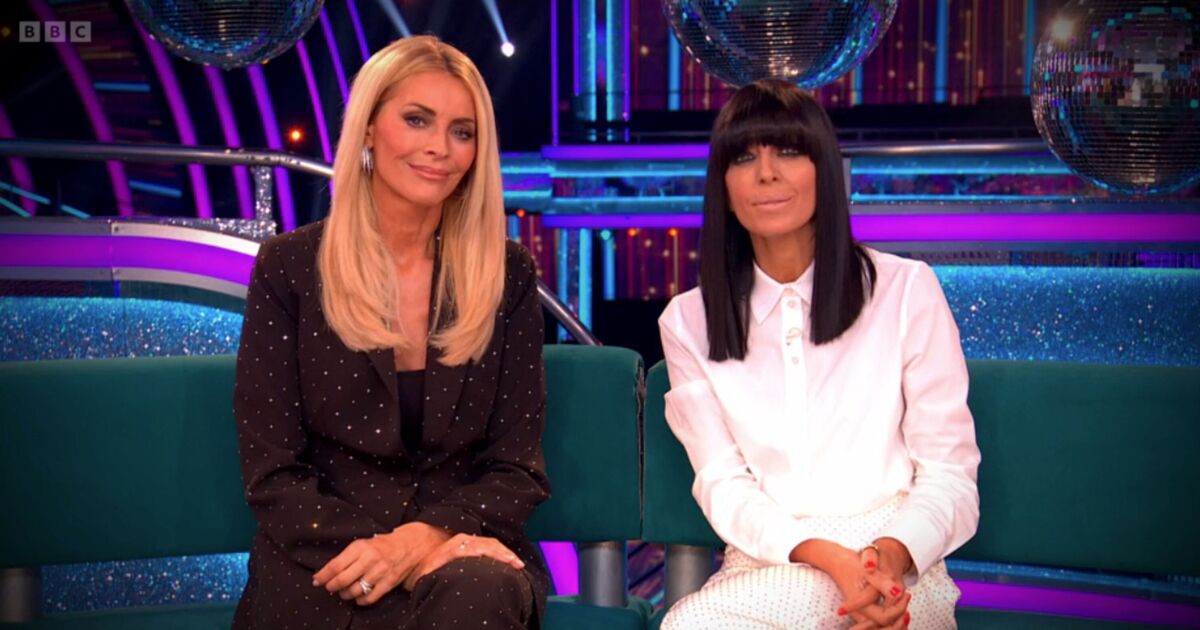Claudia Winkleman's true feelings towards Tess Daly exposed in 'tense' exit clip