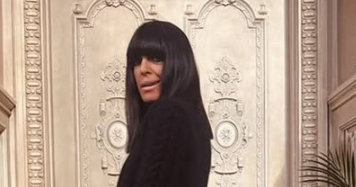 Claudia Winkleman's Traitors tartan trousers have the 'entire country' searching for them - The Mirror