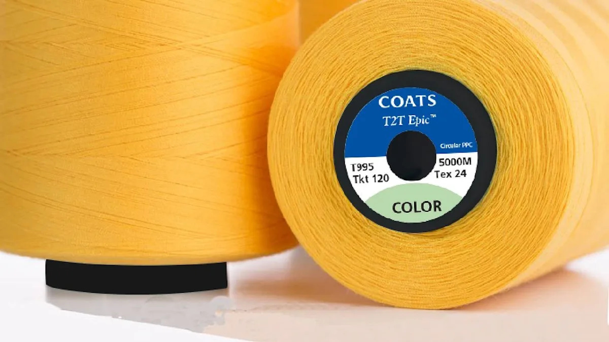 Coats innovates with new T2T sewing threads from recycled waste