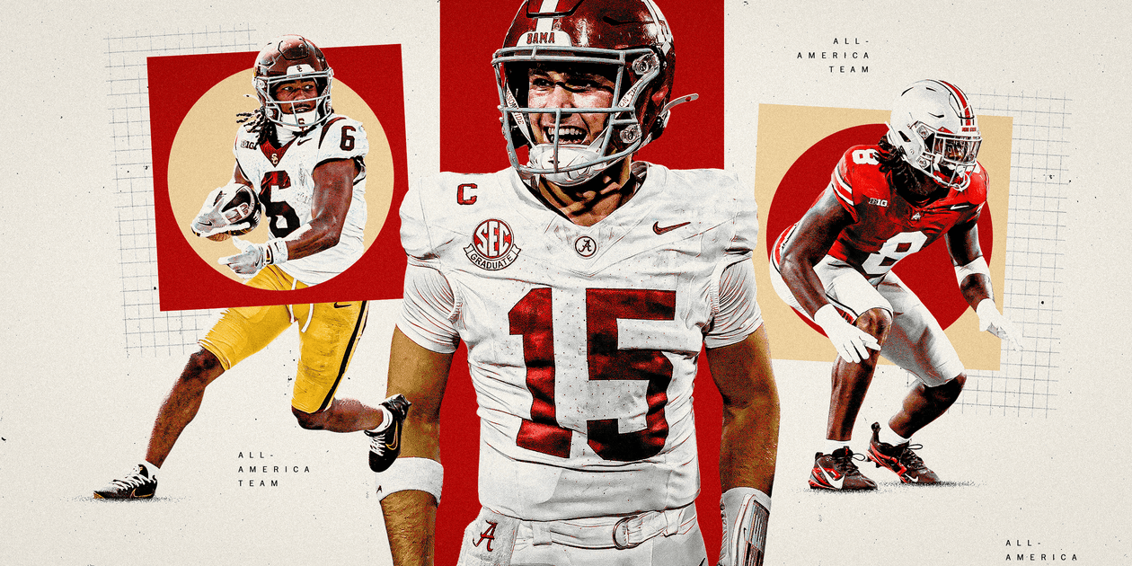 College football midseason All-America teams: Ty Simpson, Arvell Reese lead first-half stars