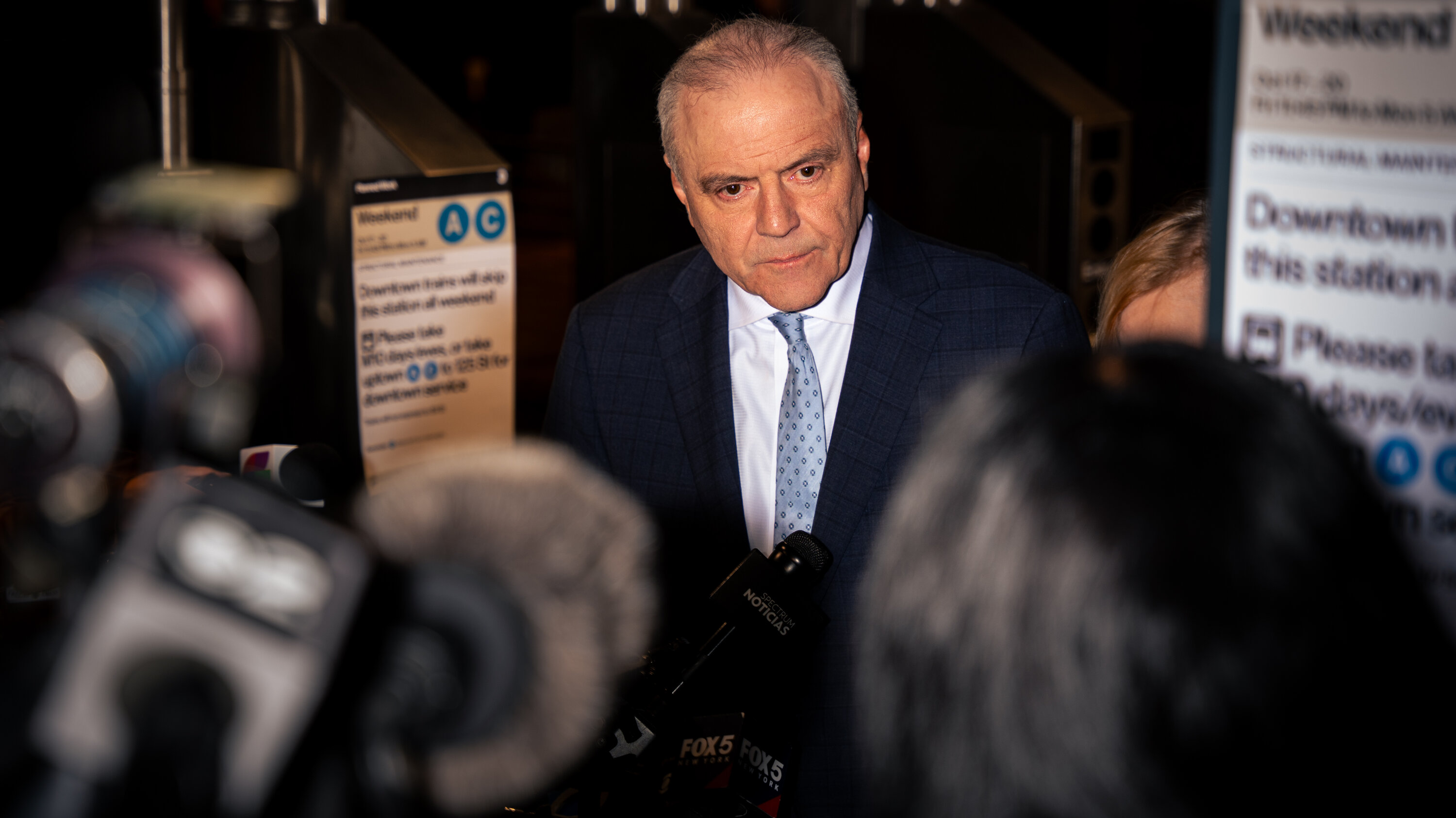 For Curtis Sliwa, the heat is on.