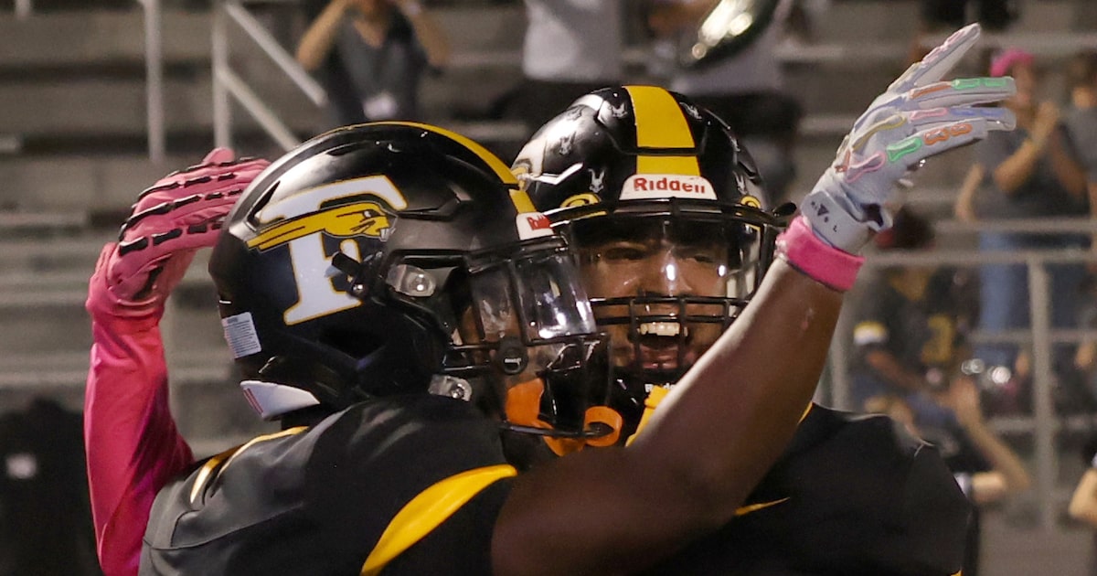 Dallas-area high school football rankings, Week 9