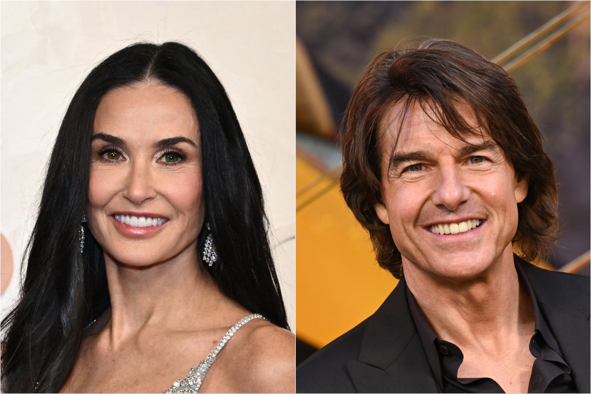 Demi Moore says Tom Cruise was 'embarrassed' by her pregnancy during film rehearsals