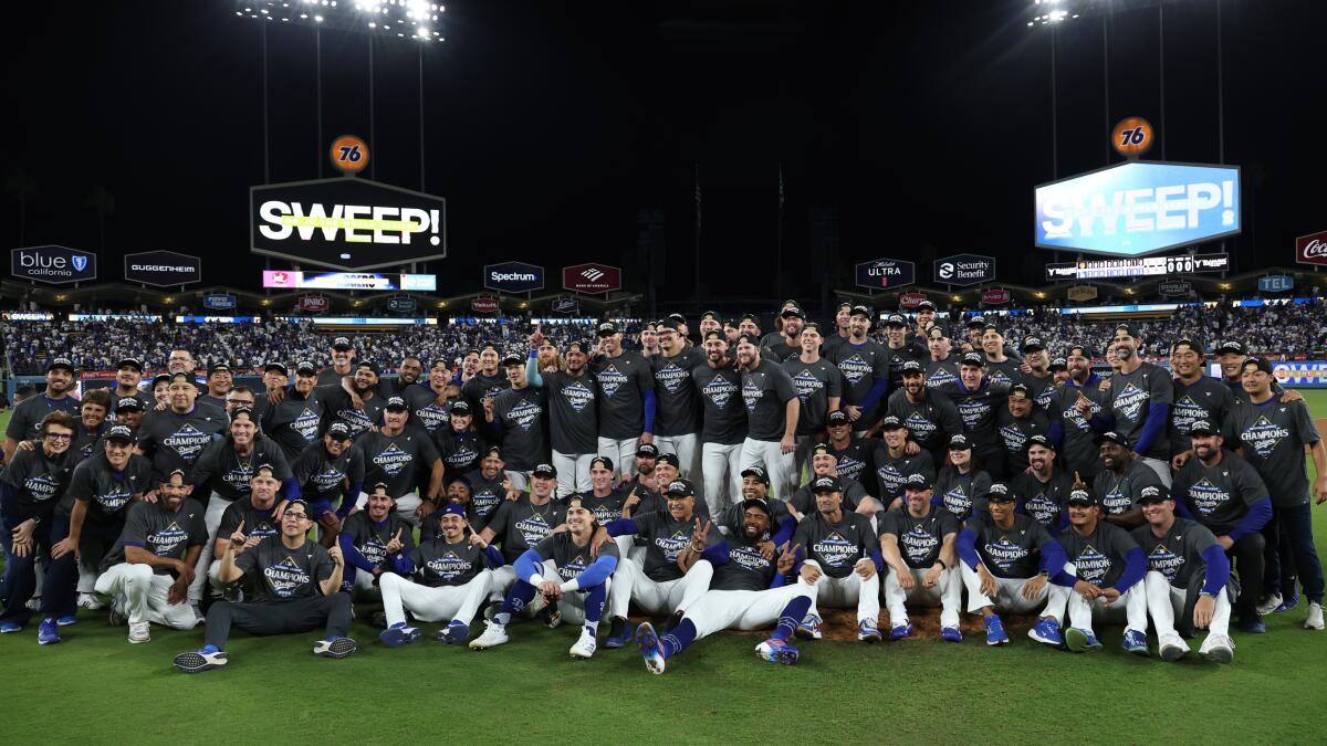 Commentary: No, the Dodgers aren't ruining baseball. They just know how to spend their money