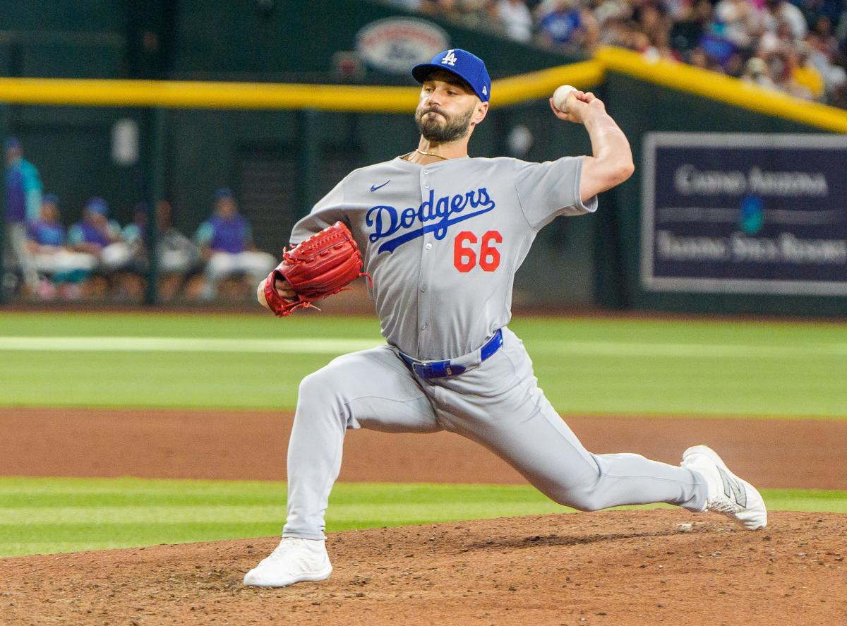 Dodgers' Tanner Scott has sights on World Series as he hopes to put...