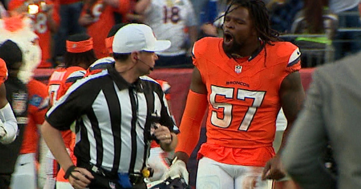 Dre Greenlaw of the Broncos suspended for a game by NFL after yelling at referee