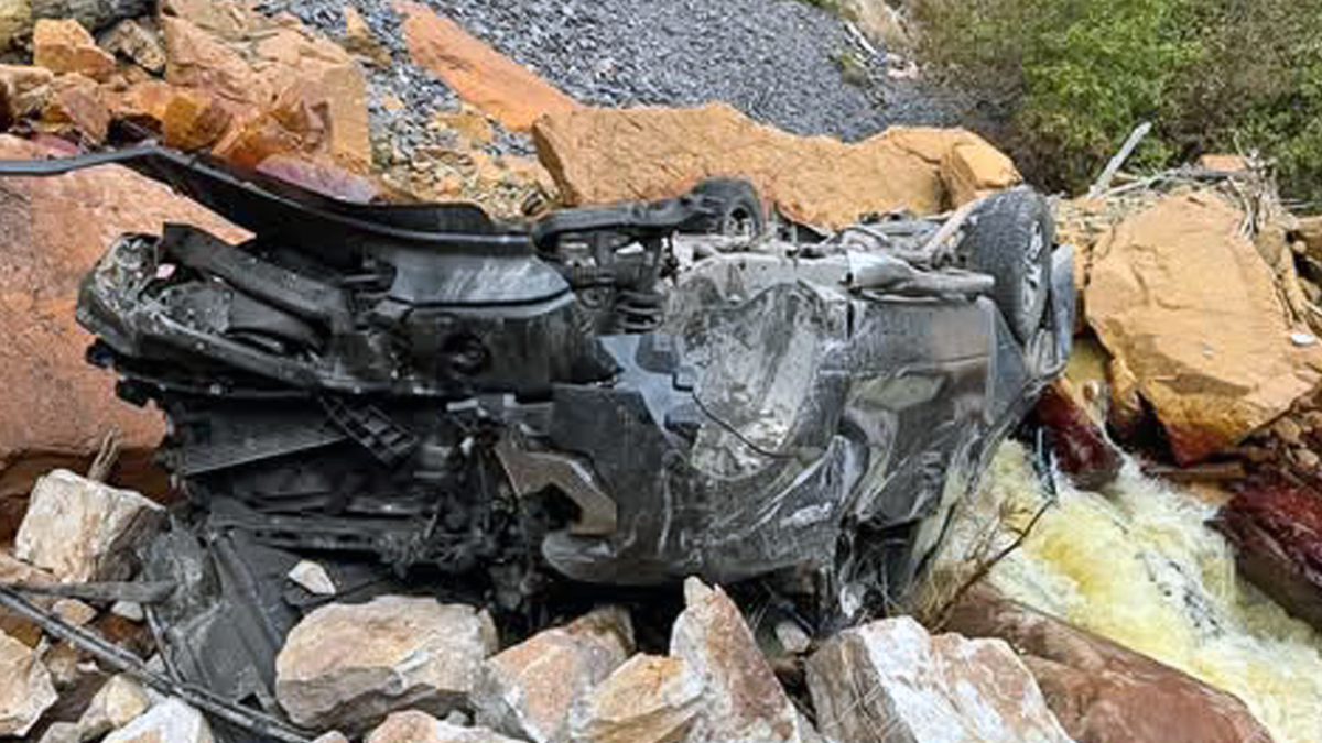Driver sustains minor injuries after plummeting off Red Mountain Pass near Ouray