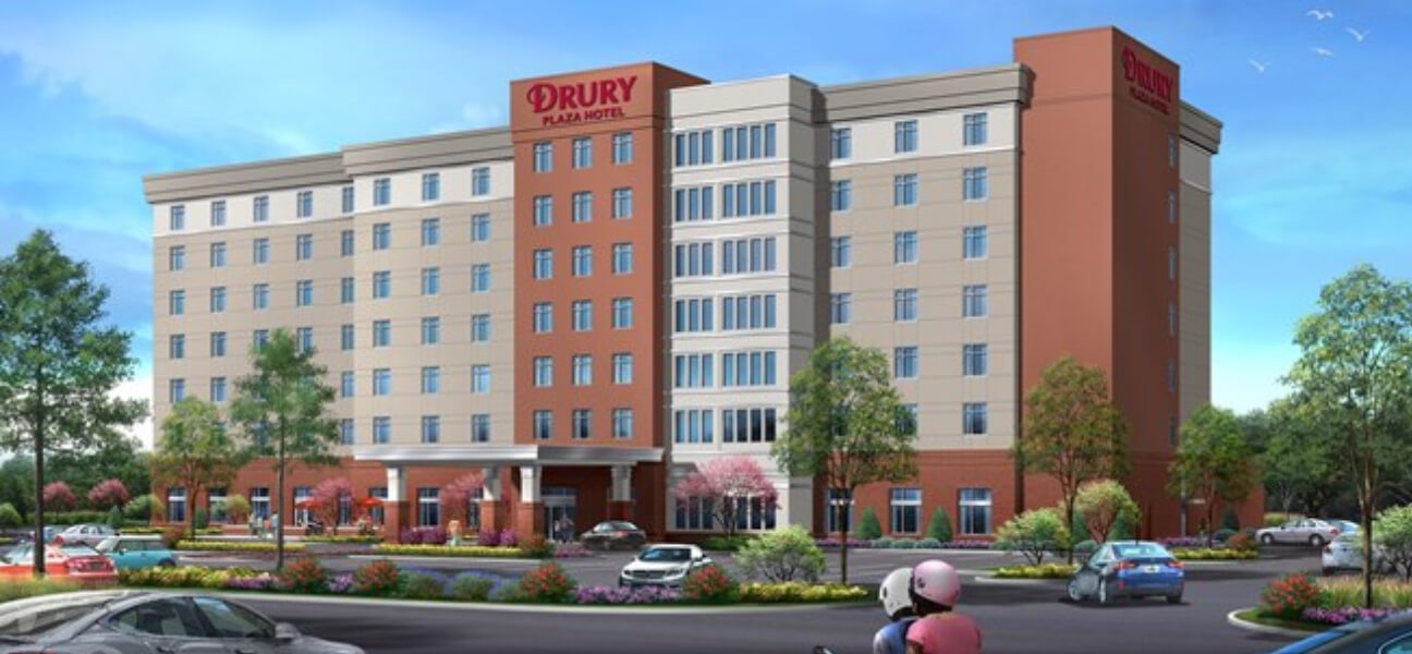 Drury Hotels begins construction on hotel in Mobile, AL