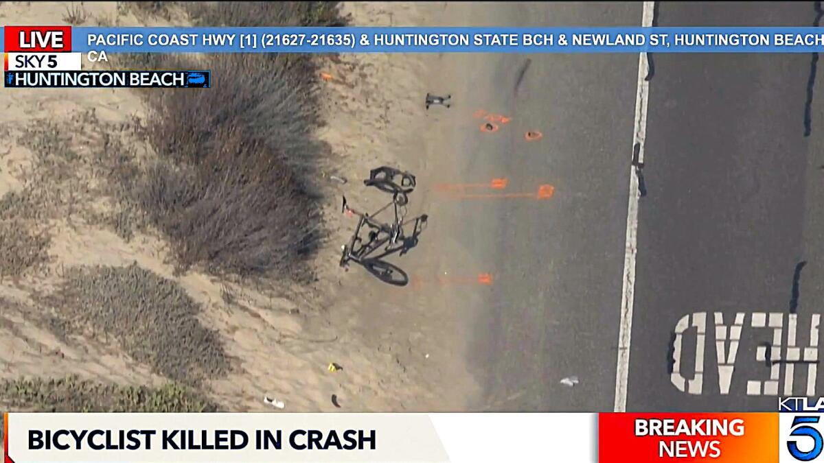 Driver arrested after DUI hit-and-run kills 1 cyclist, injures 2 others in Huntington Beach