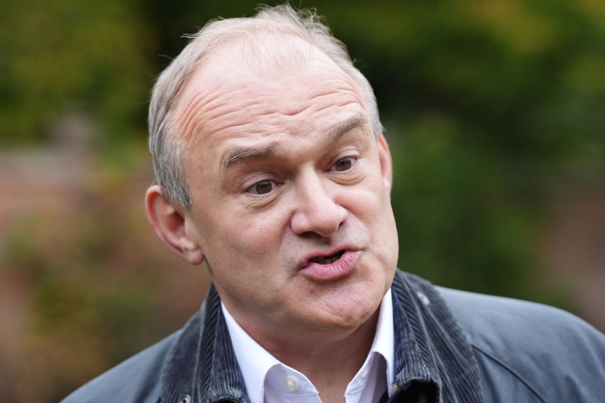 Ed Davey to urge energy sector to 'take on the lies of Farage and Badenoch'
