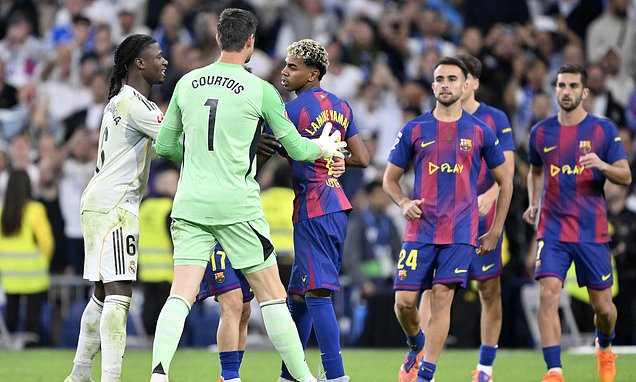 El Clasico descends into chaos: Lamine Yamal sparks mass brawl