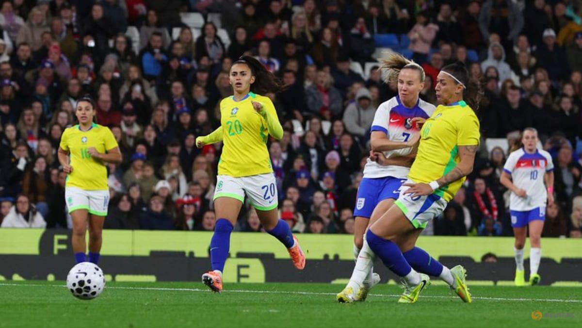 England women lose to Brazil in first match since Euro triumph