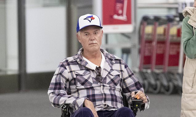 Eric Dane's ALS decline laid bare as he struggles into wheelchair