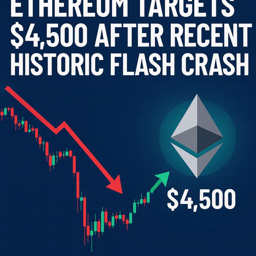 Ethereum Targets $4,500 After Recent Historic Flash Crash · Cardano Feed