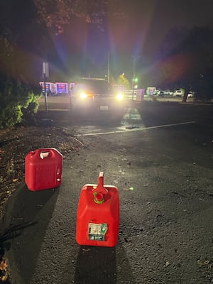 Gas thief runs from police after being seen stealing gas from cars in Lacey