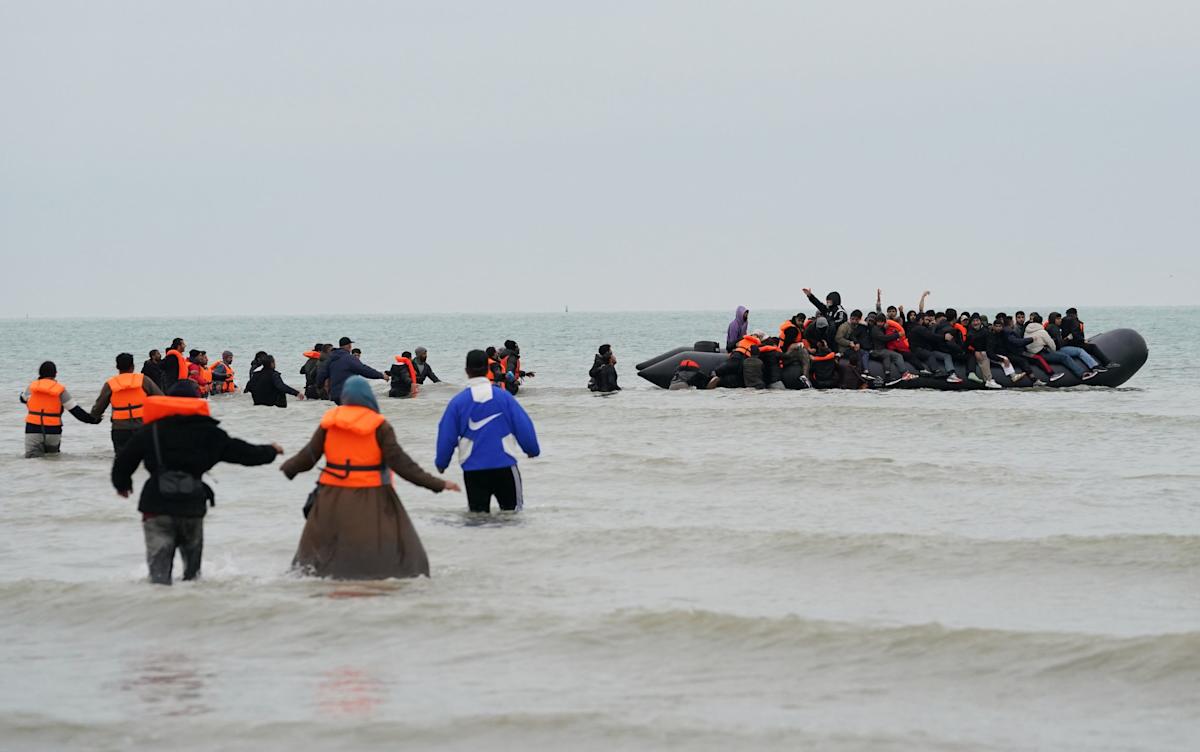 Surge in small boat migrants fleeing Gaza war for Britain