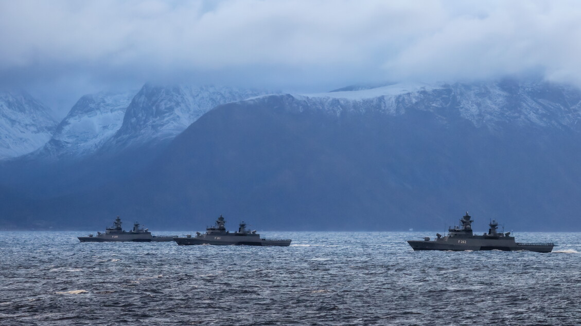 Mare del Nord, marina militare tedesca in esercitazione - Primopiano - Ansa.it