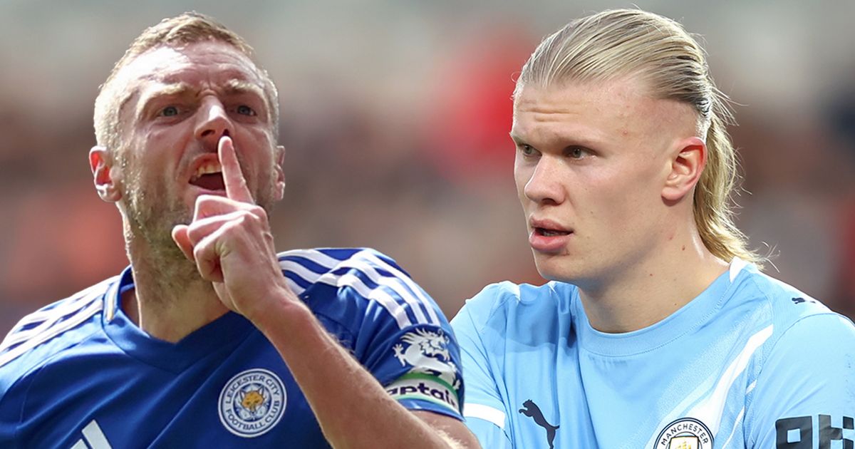 Erling Haaland still only halfway to Jamie Vardy record as Man City star eyes more history - The Mirror