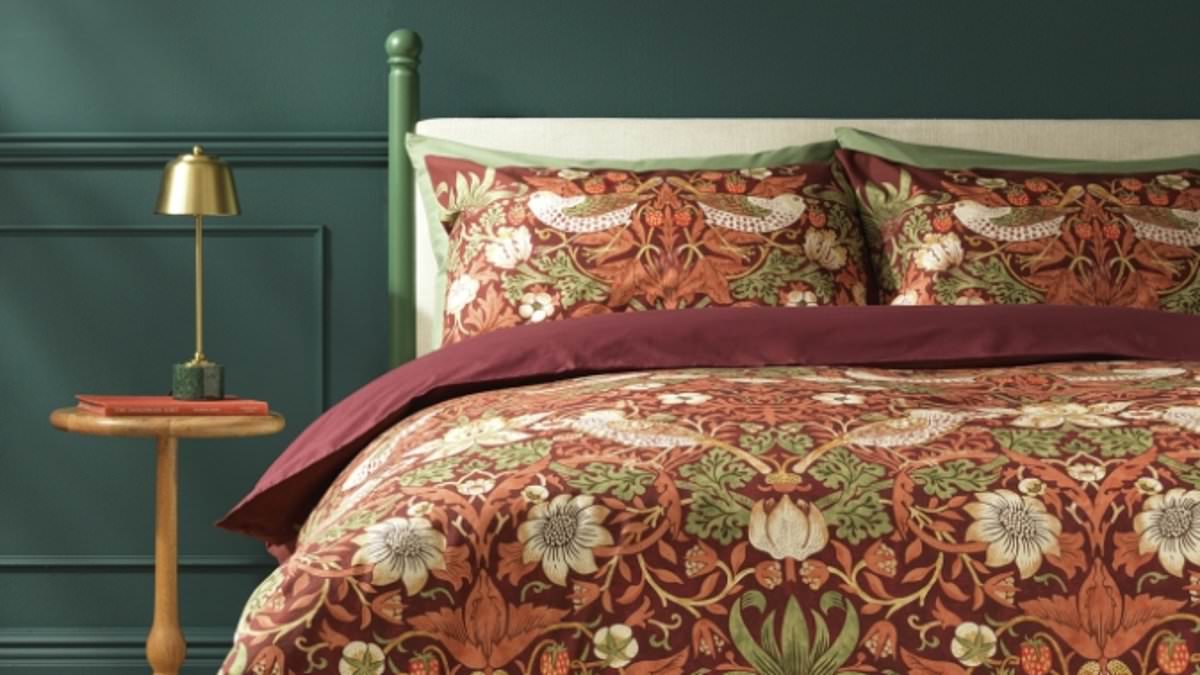 Habitat just launched a collection with royal-favourite Morris & Co