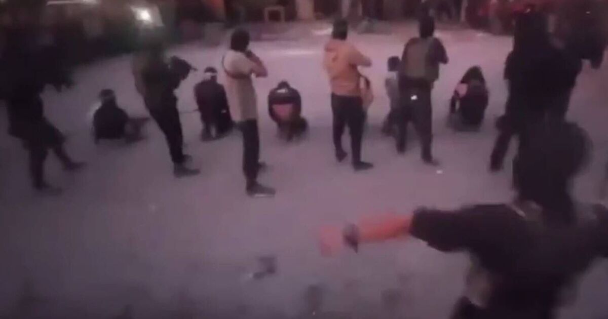 Hamas death squad gun down people in street hours after truce