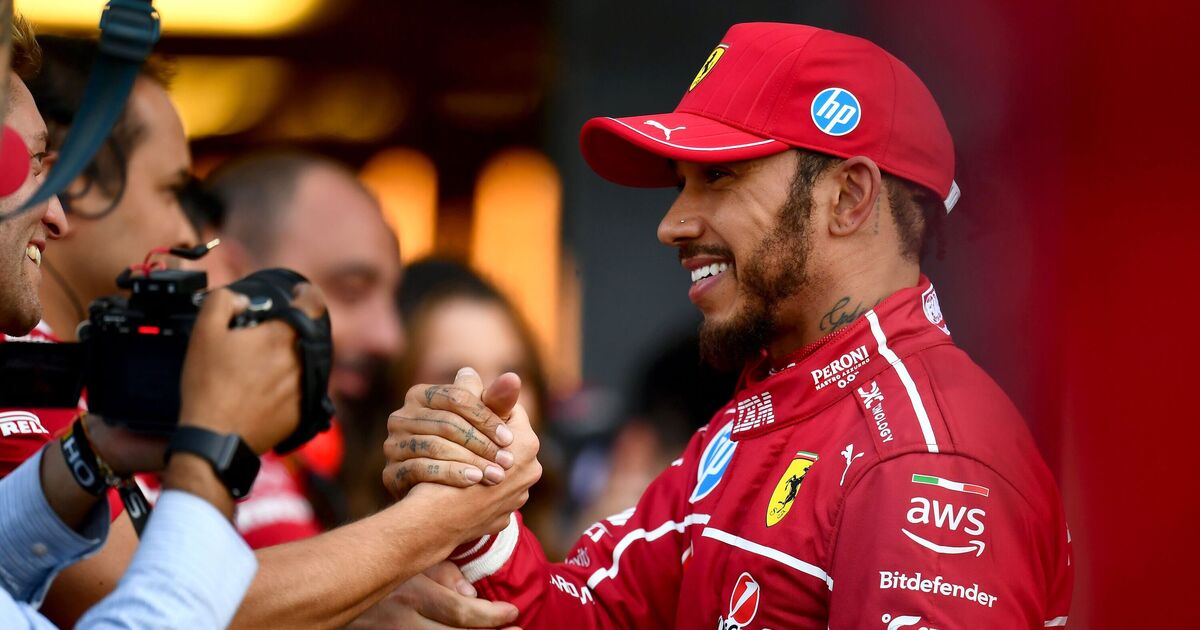 Lewis Hamilton fires Leclerc and Norris warning as first Ferrari F1 podium eyed