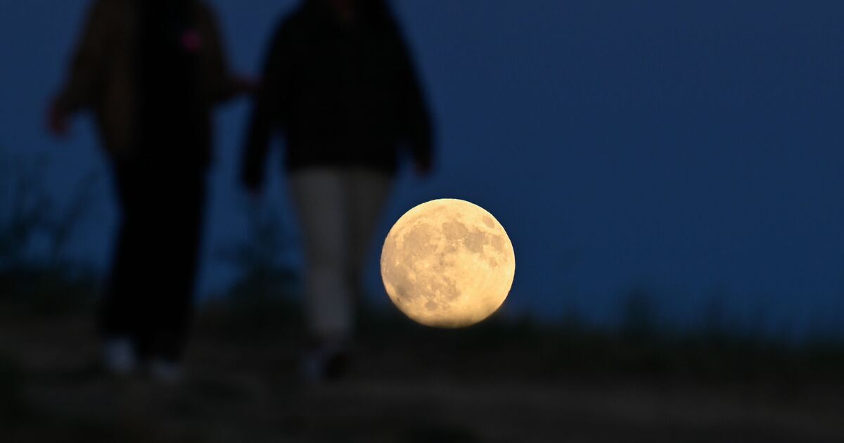 How to watch October's Harvest Moon this week just in time for spooky season