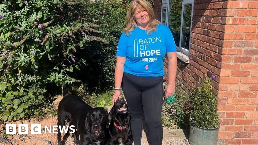 Herefordshire woman shares menopause ordeal as baton brings hope