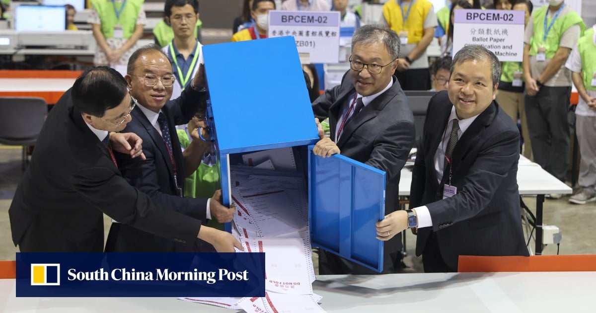 Hong Kong sets 2-week nomination period for Legislative Council election