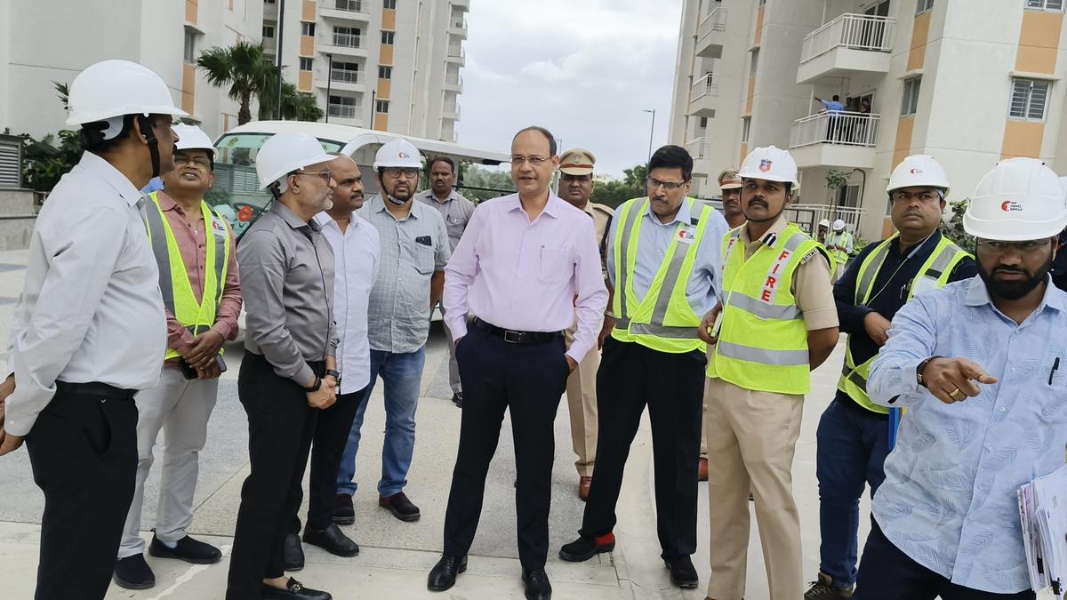 Fire safety inspection at Hyderabad high-rise leads to new safety recommendations