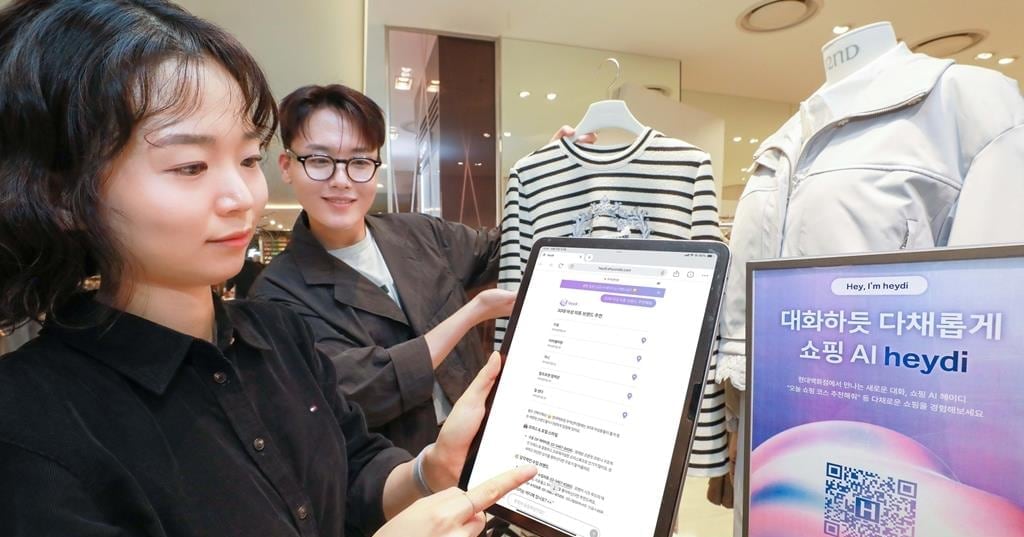 Hyundai Department Store Launches AI Shopping Assistant Heydy
