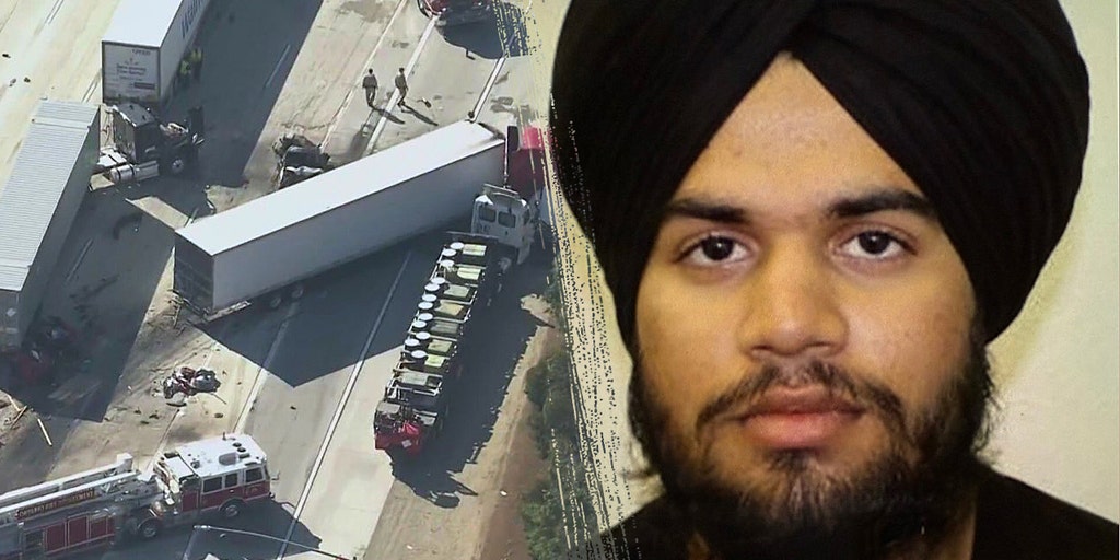 Illegal immigrant trucker accused in fatal California crash released by Biden admin after 2022 border crossing