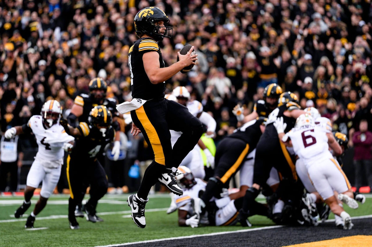 Iowa dominates Minnesota in the most 'Iowa' way possible  --  and is now in the CFP discussion